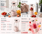 Portable Mini Blender for Fresh Juice