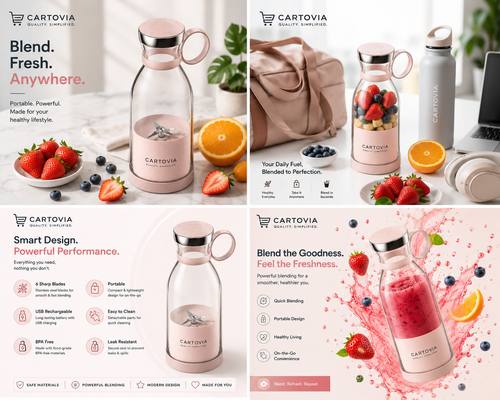 Portable Mini Blender for Fresh Juice