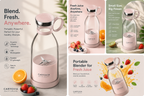 Portable Mini Blender for Fresh Juice